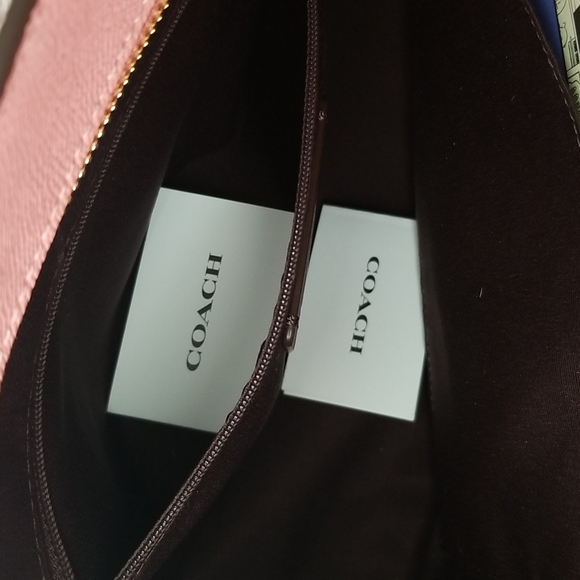 New Coach Pink Kailey Carryall Shoulder Bag - Picture 9 of 12